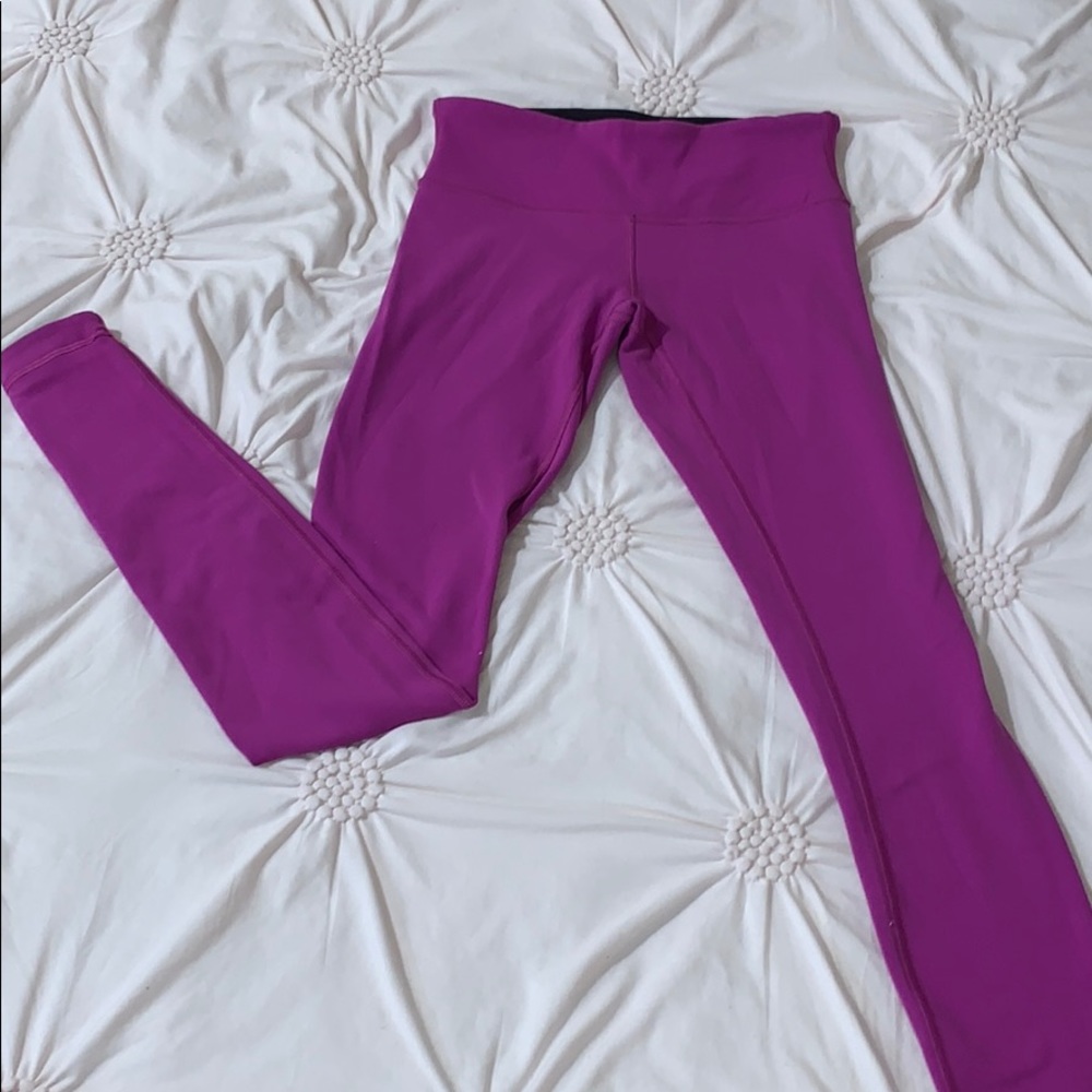 Lululemon full length purple leggings